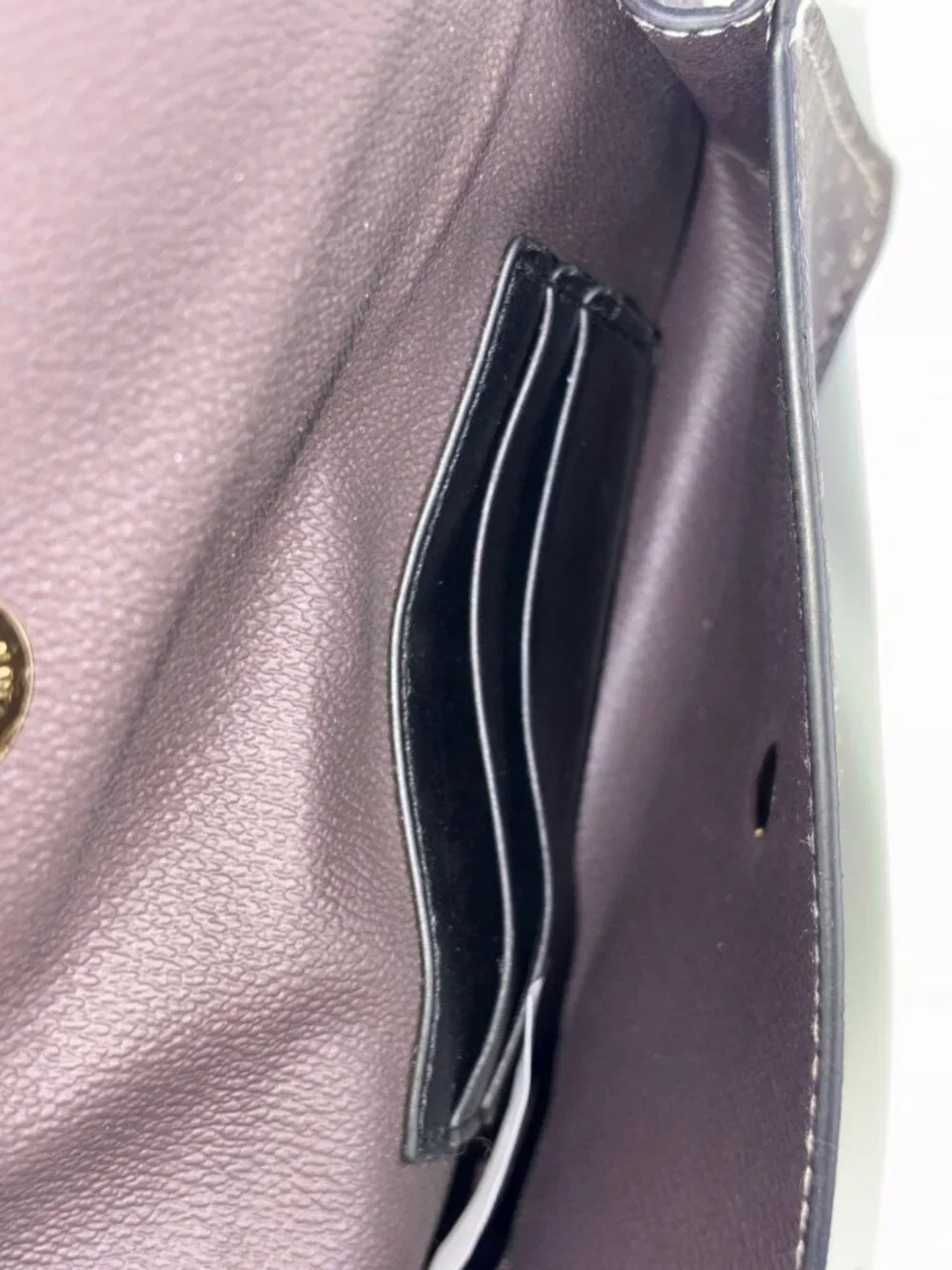 DKNY Convertible Belt Bag Wristlet Pouch Brown Monogram Logo Fanny Pack Clutch